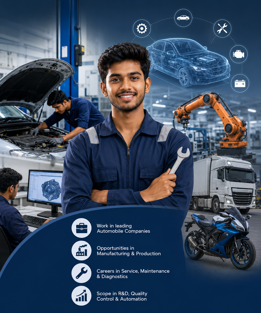 Automobile Engineering Career Opportunities