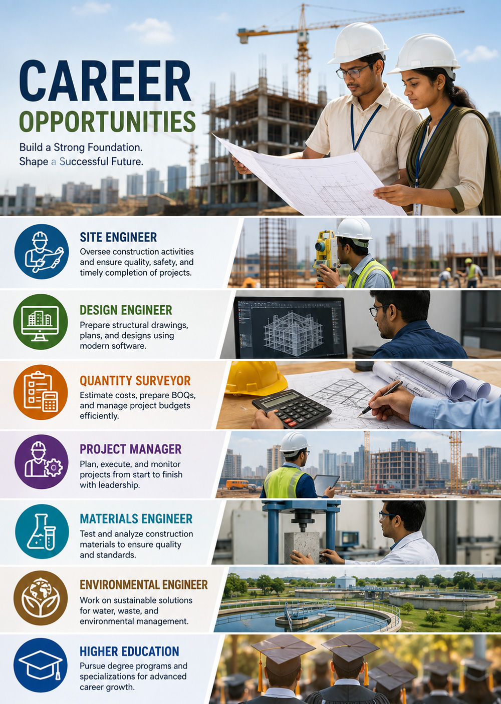 Civil Engineering Career Opportunities