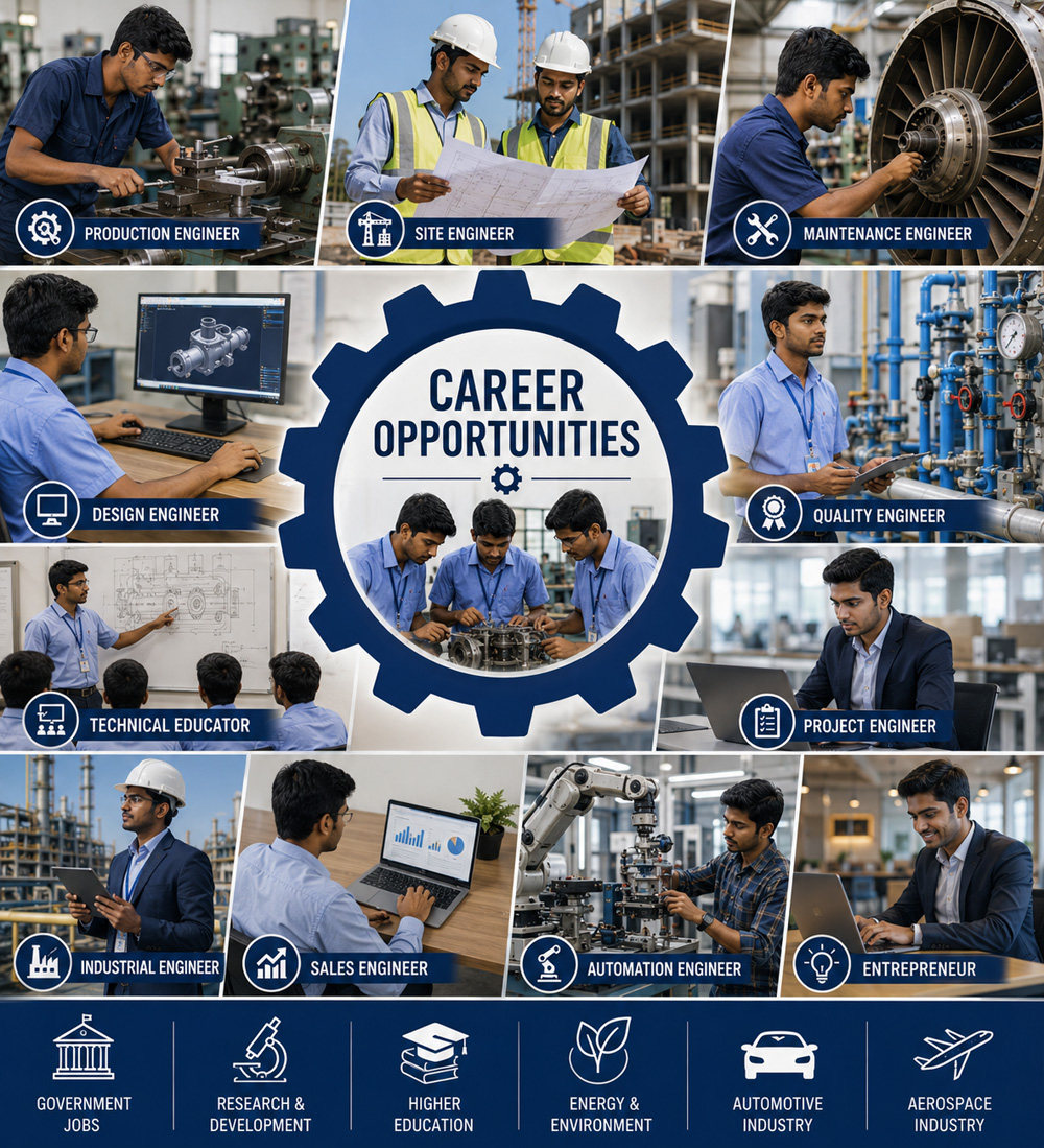 Mechanical Engineering Career Opportunities